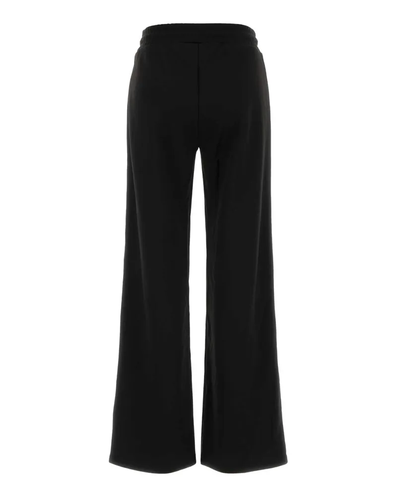 Michael Kors Women Black Tech Fabric Joggers Exterior: Polyester Pantaloni Trousers Black