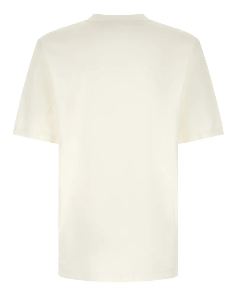 Brunello Cucinelli Men's White Cotton T-Shirt White