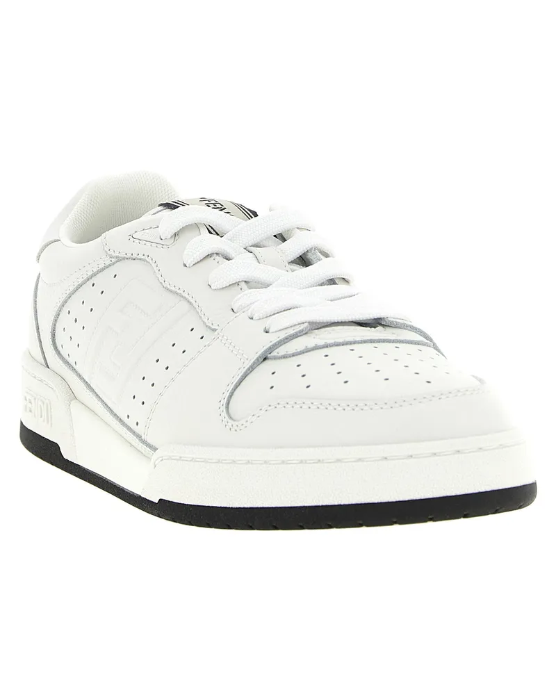 Fendi Match Sneakers — White White