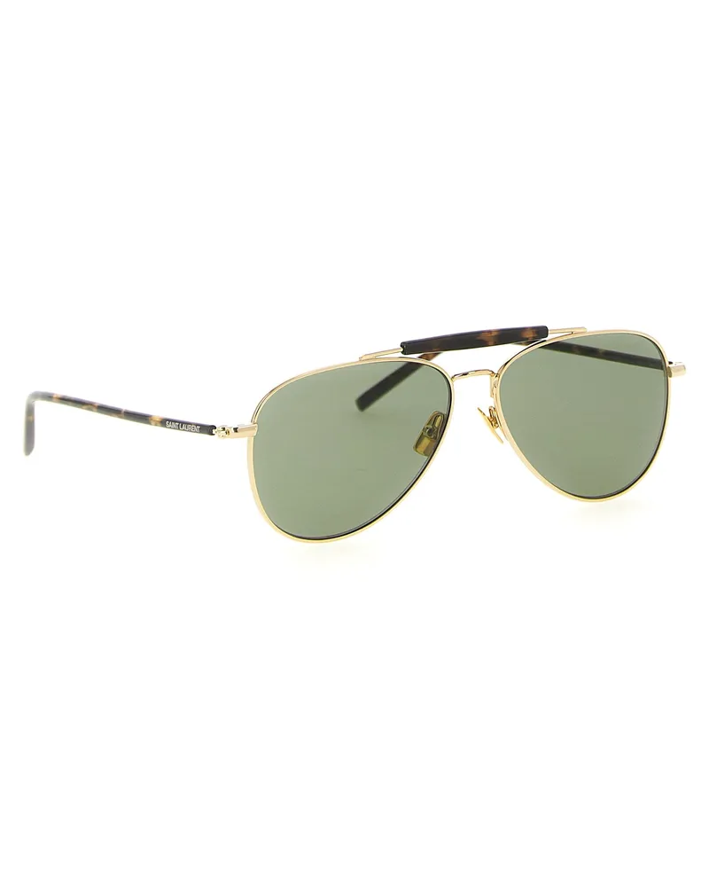 Saint Laurent SL Sunglasses — Gold Gold