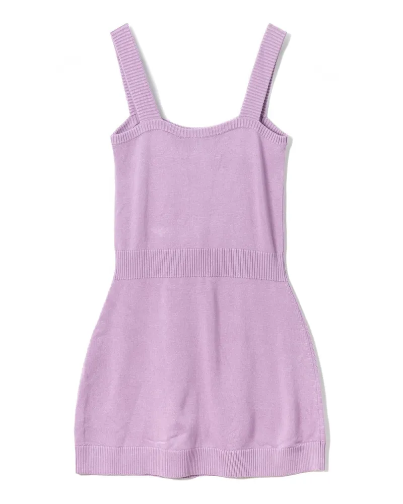 Viktor & Rolf Knit Tank Dress — Purple Purple