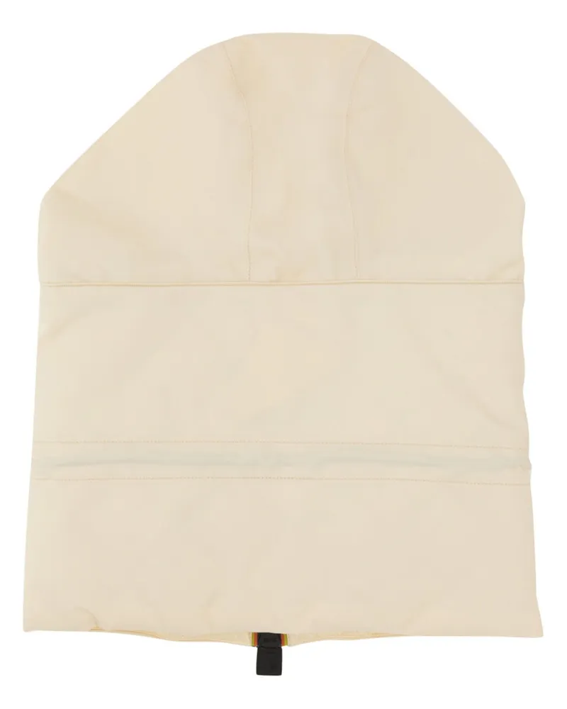 K-Way Hooded Recycled Polyamide Scarf — Powder Powder