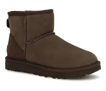 Sheepskin Ankle Boot — Brown
