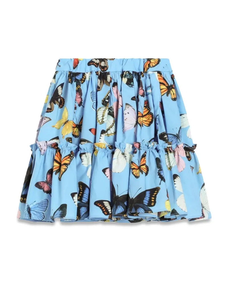 Dolce & Gabbana Cotton Skirt — Blue Blue