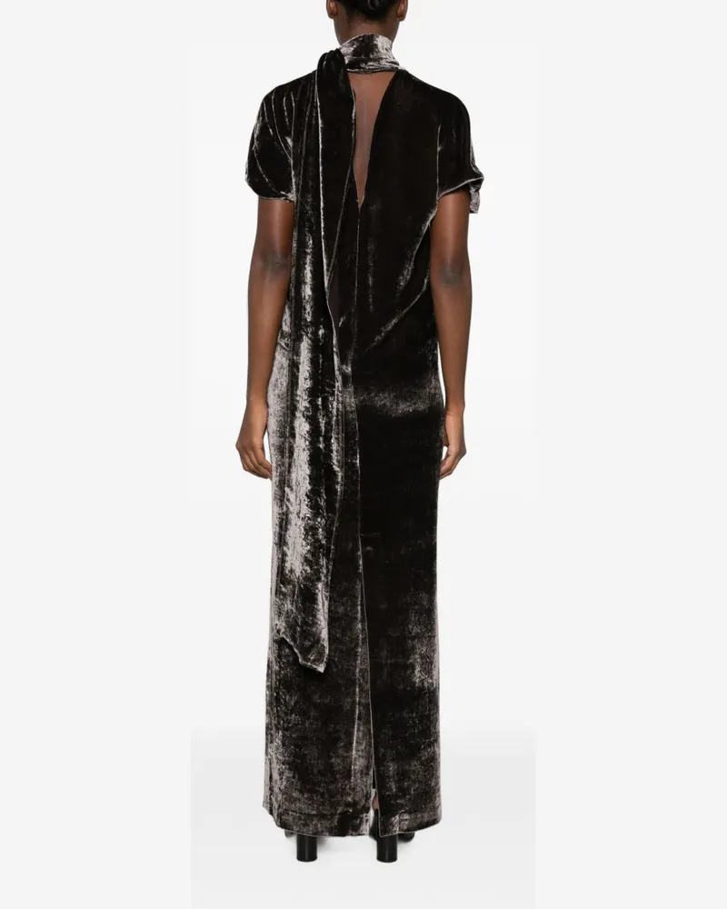 Cortana Iris Dress — Black Black