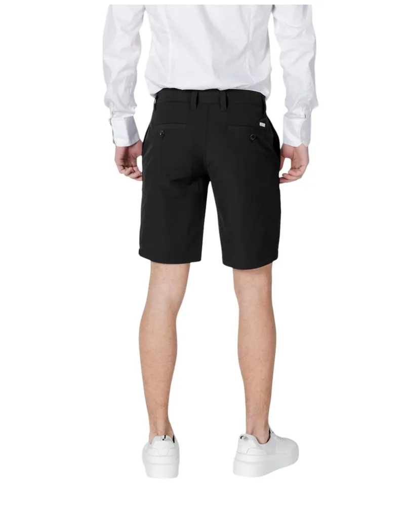 Armani Exchange Polyamide Bermuda Shorts — Black Black