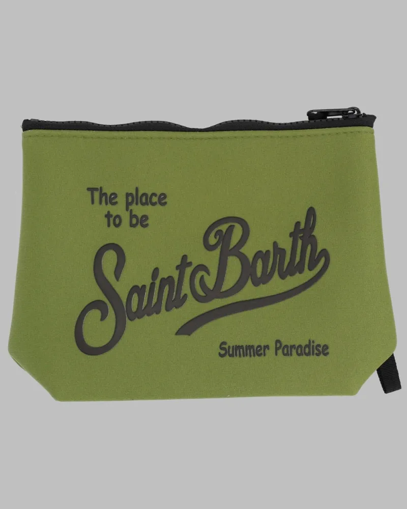 MC2 Saint Barth Aline Clutch — Green Green