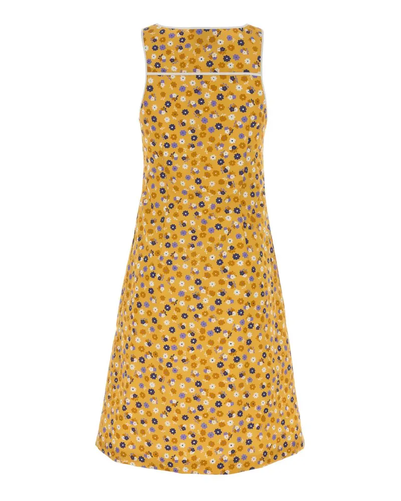 Miu Miu Gialloviola Dress Yellow