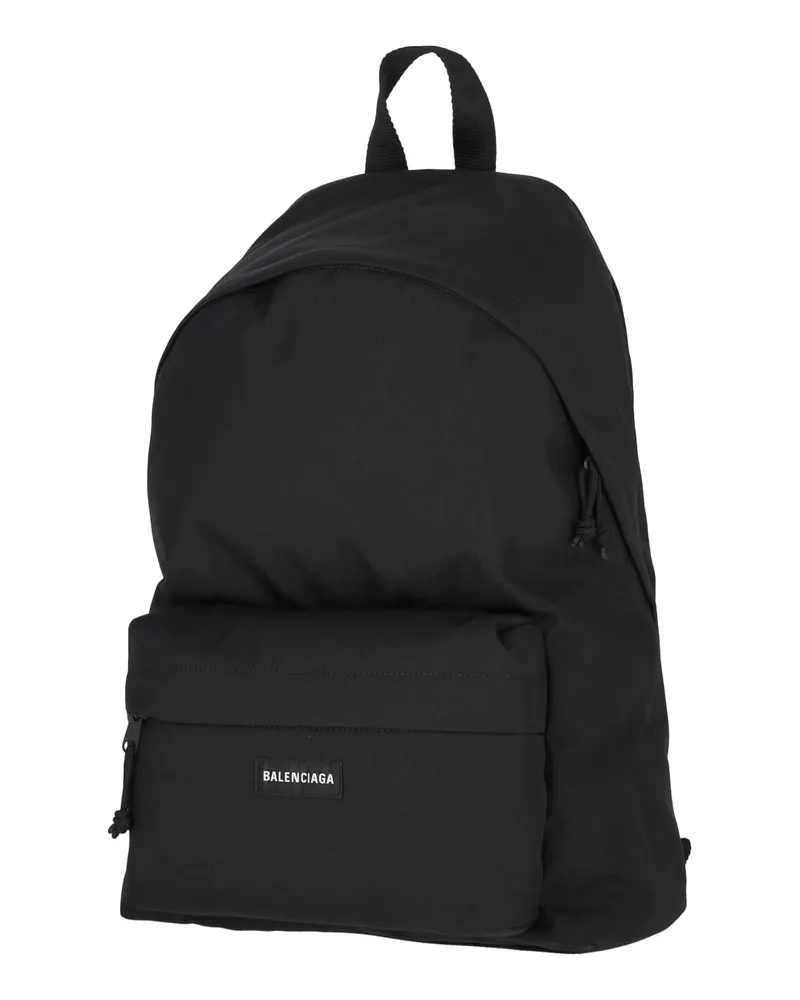 Balenciaga Men's Bags Black Polyamide Black
