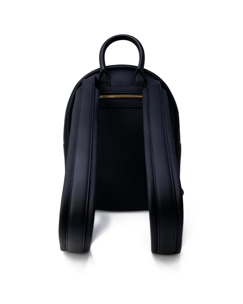 Moschino Women's Black Polyethylene Backpack Black