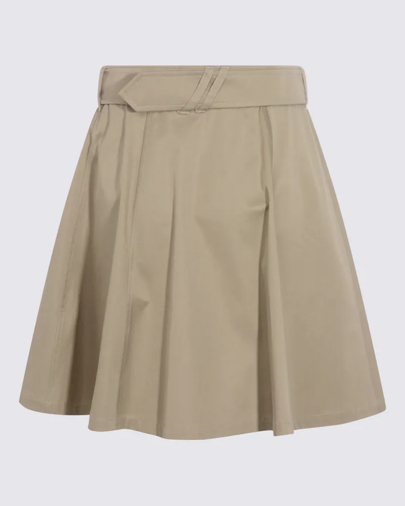 Burberry Women's Skirts Quill _100 % Co Beige