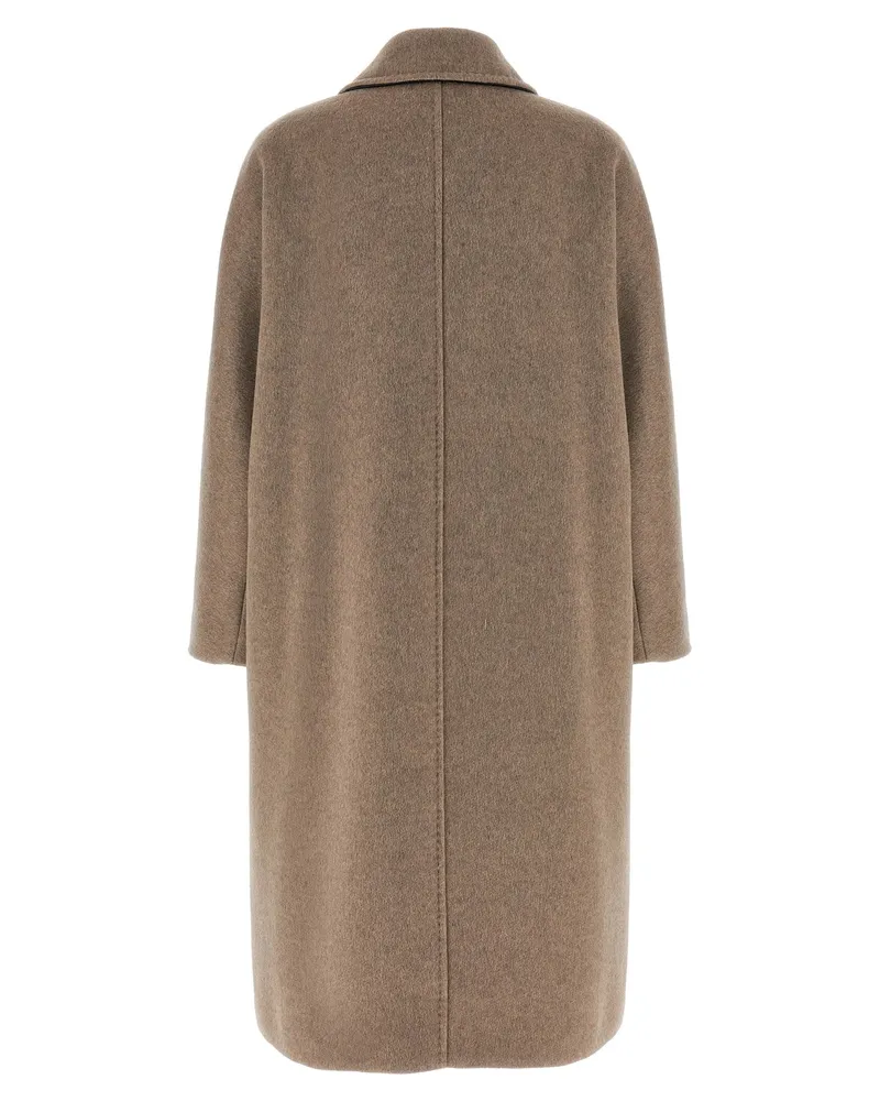 Max Mara Angus Coat — Beige Beige