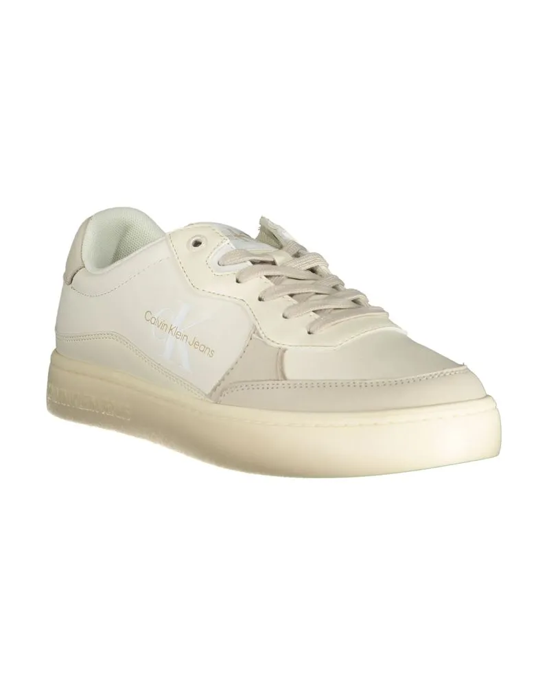 Calvin Klein Recycled Rubber Sole Sneaker — White White