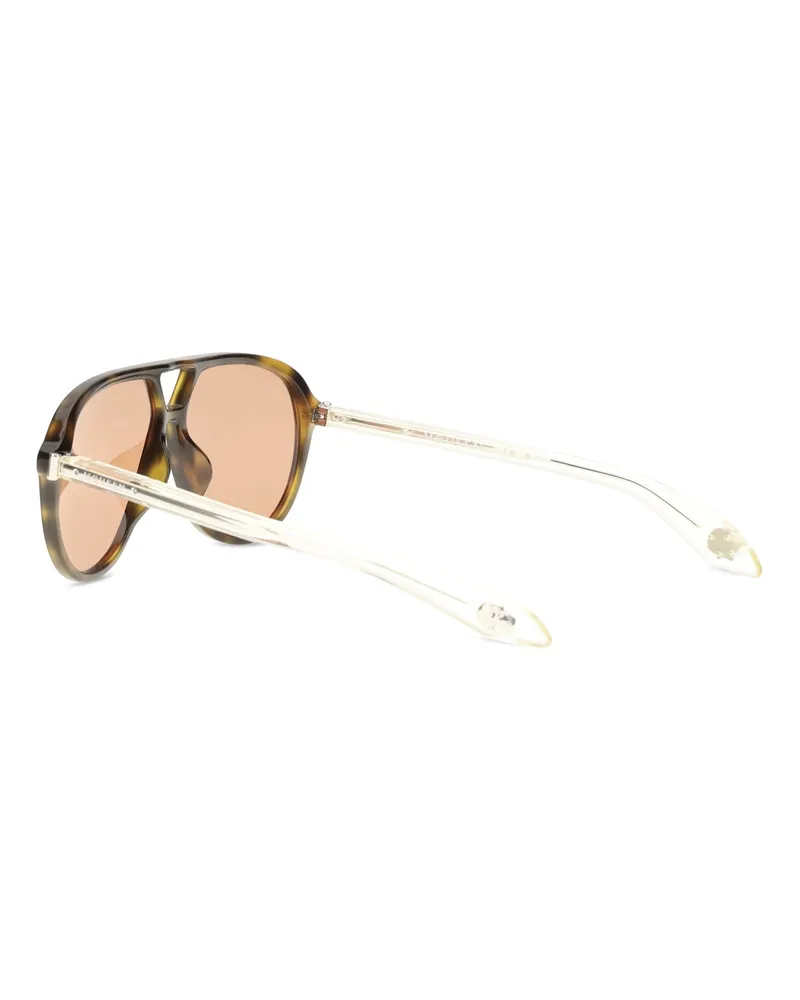 Alexander McQueen A009SAJ0749 Sunglasses — Gold Gold