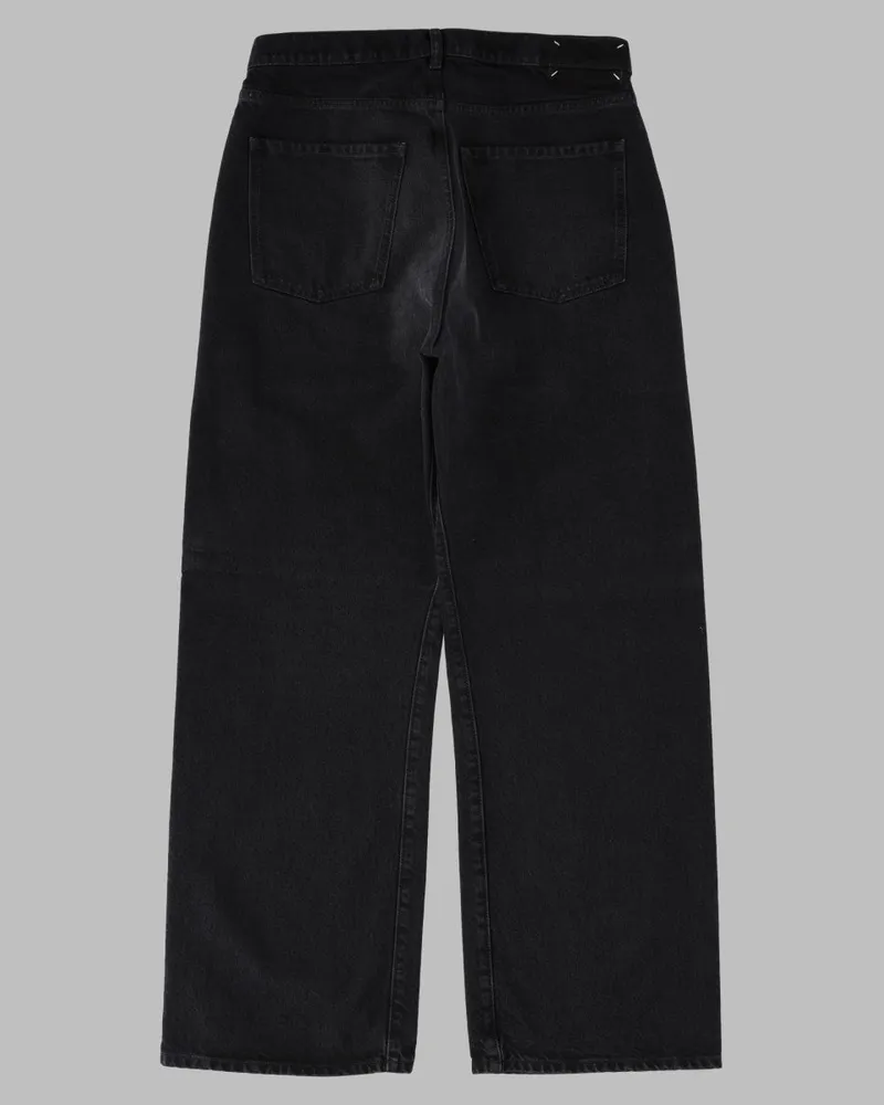 Maison Margiela Cotton Denim Jeans — Black Black