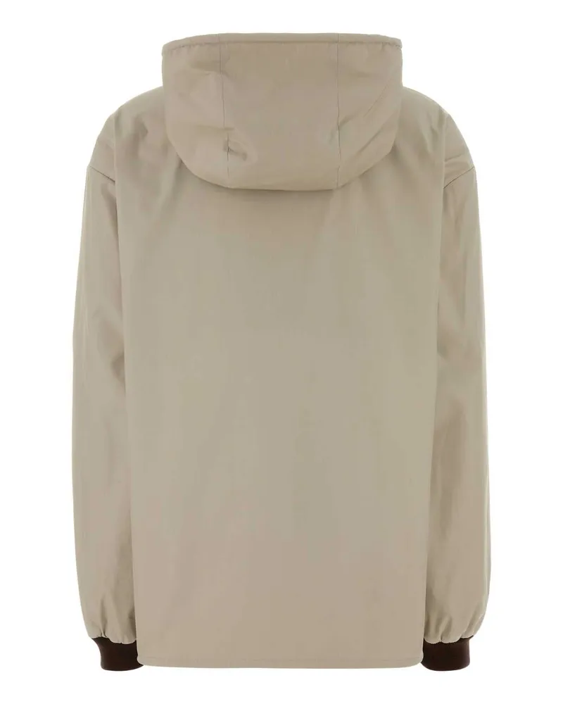 Miu Miu Women's Sand Panama Jacket Calce Giubbini Beige
