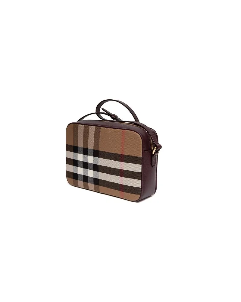 Burberry Leather Shoulder Bag — Brown Brown