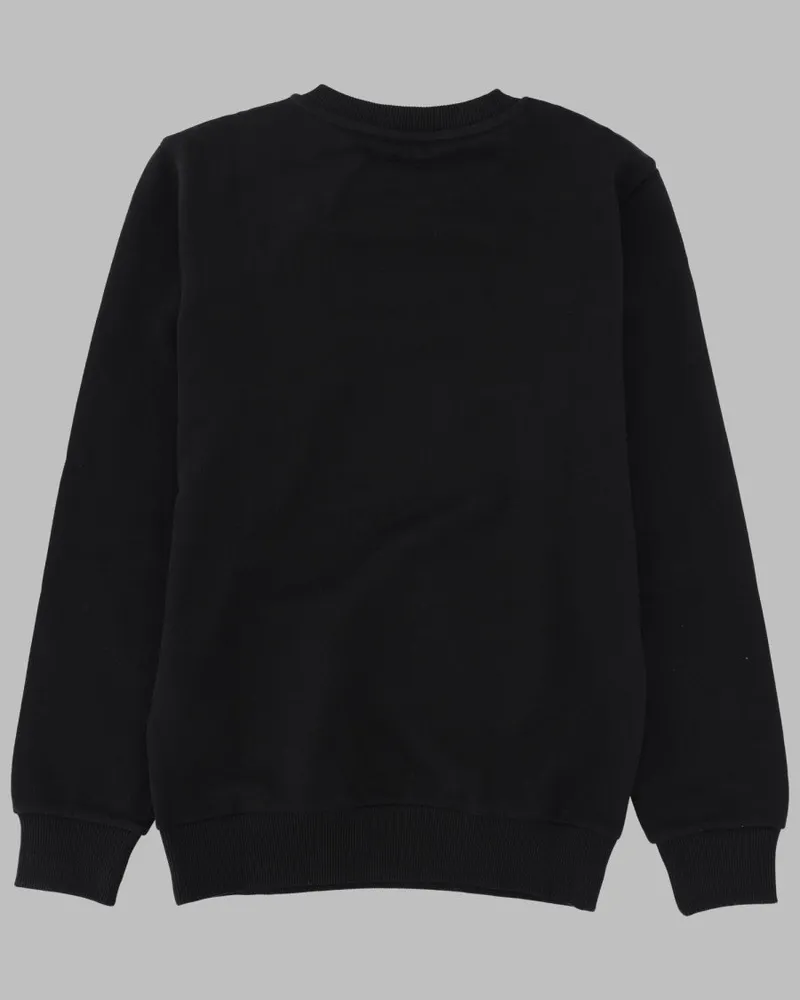 Balmain Cotton Sweatshirt — Black Black