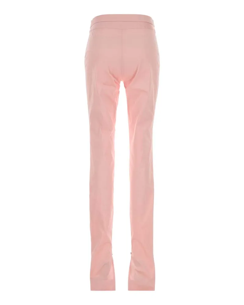 Gucci Women's Pink Faille Pant Hopefulpink Exterior: Silk Nylon Elastane Pantaloni Trousers Pink