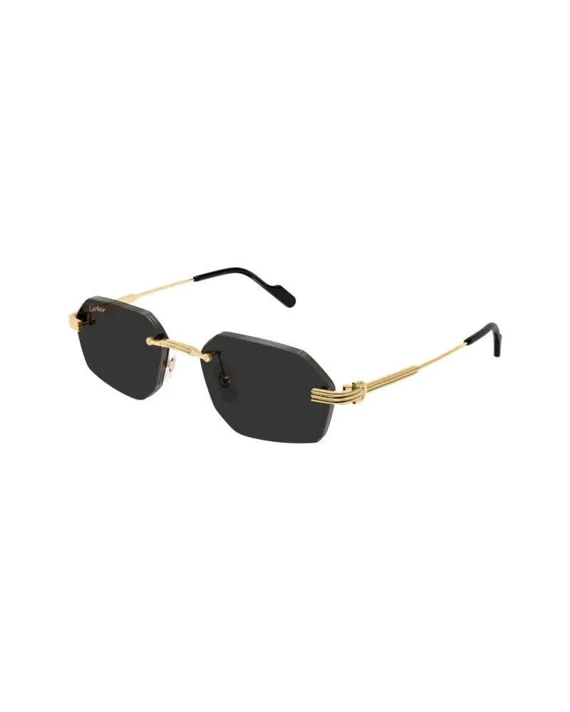 Cartier CT0616S Sunglasses — Gold Gold