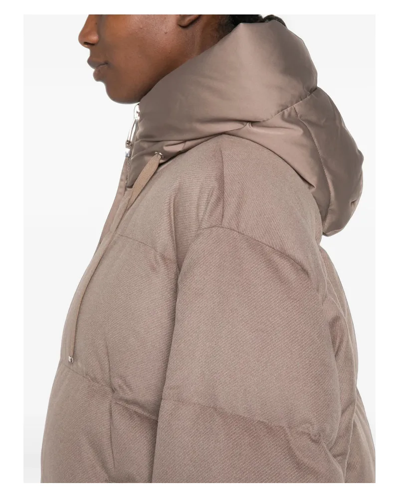 DUNO Heka Down Jacket — Brown Brown
