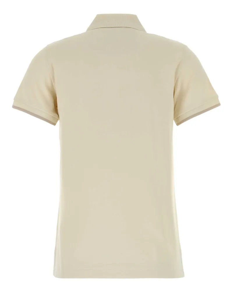 Moncler Women's Polo Beige Cotton Beige