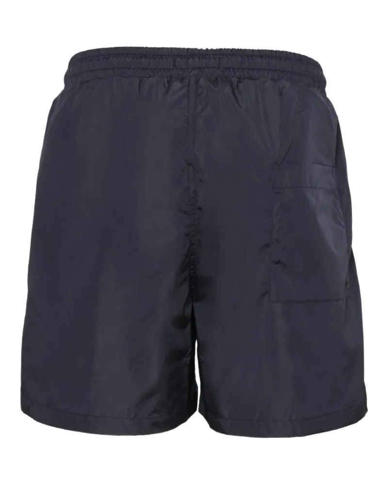 Low Brand Men Swim Shorts Deep Blue Polyamide Suits Navy