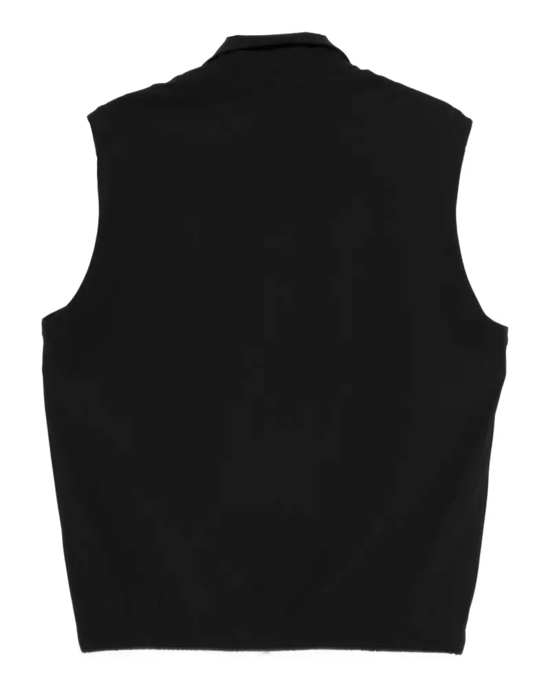 Eleventy Men's Vest Ss26 M Black