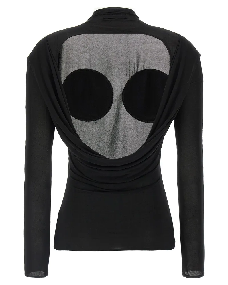 Jean Paul Gaultier Cone Sweater — Black Black