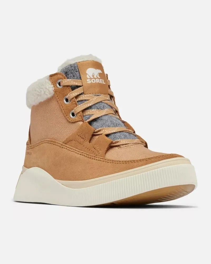 Sorel Waterproof Faux Shearling-Lined Boot — Beige Beige