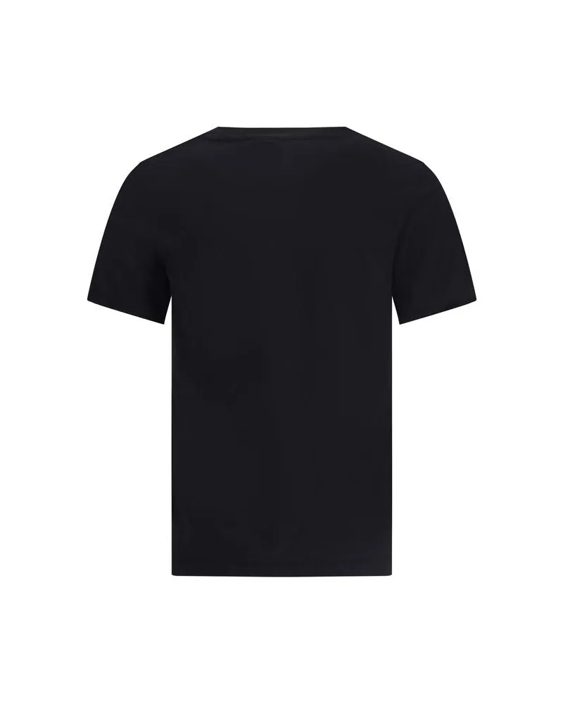Kitsuné Women Black Cotton T-Shirt Black