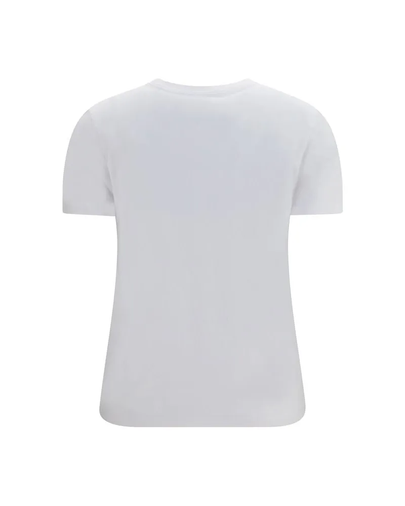 Kitsuné Embroidered Logo T-Shirt — White White