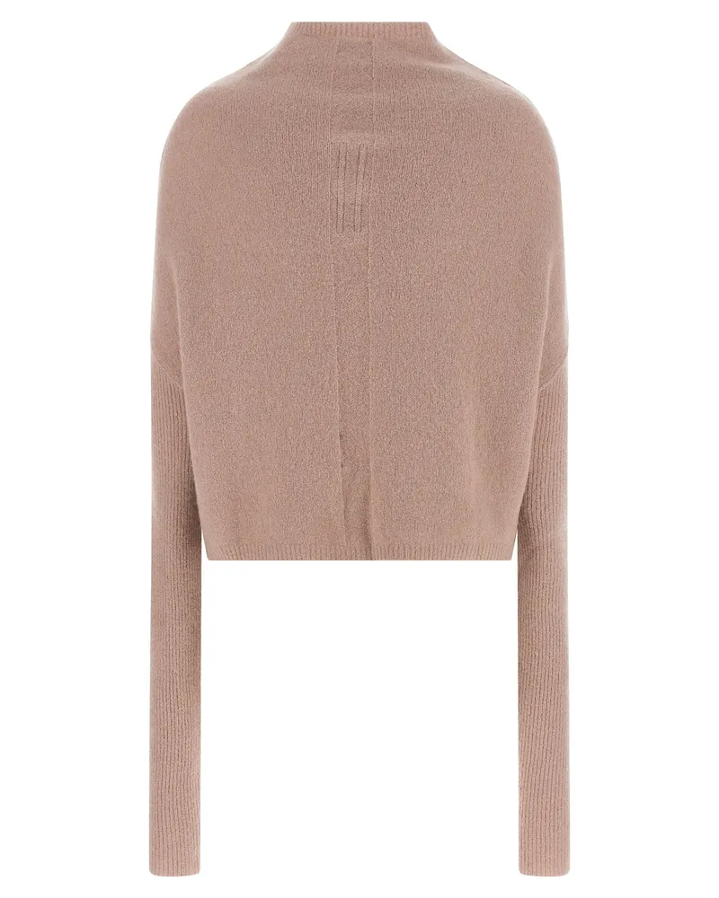 Rick Owens Crater Sweater — Beige Beige