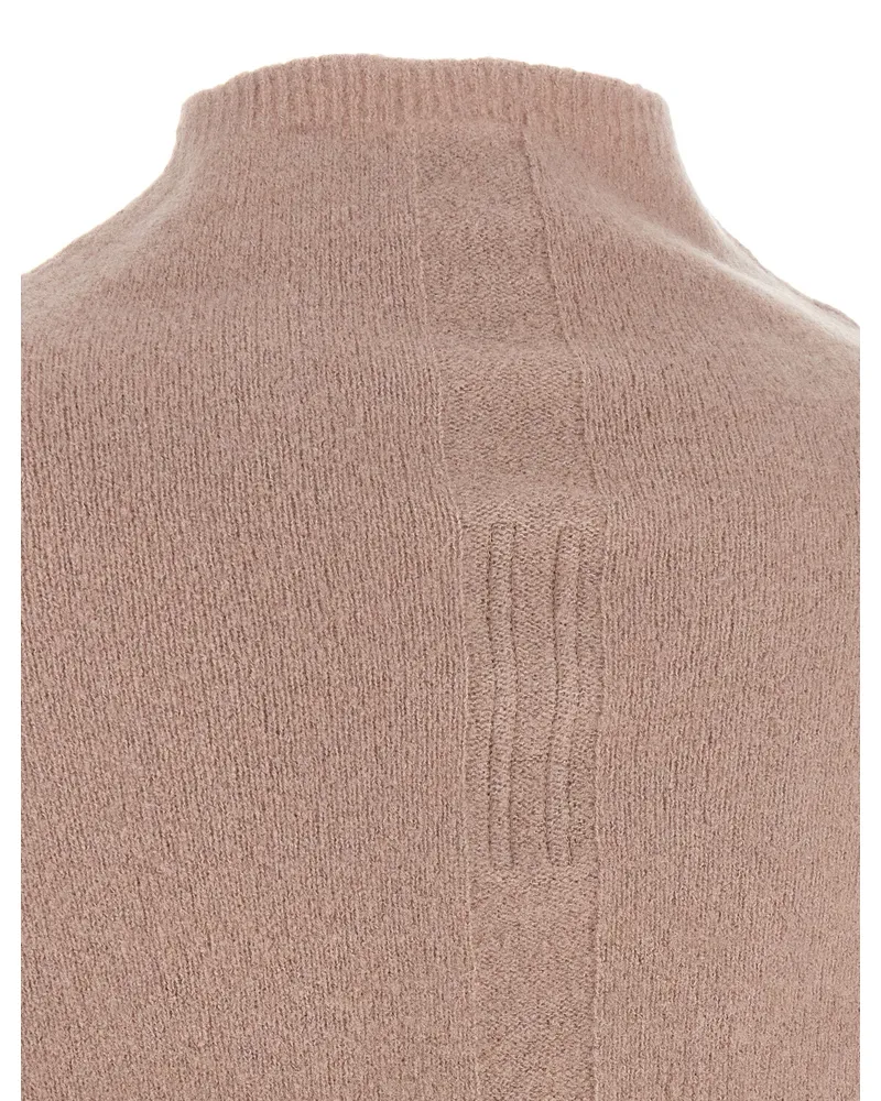 Rick Owens Crater Sweater — Beige Beige