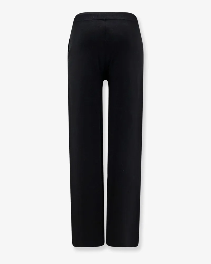 Hevò Men's Trousers Viscose Blend Black Black