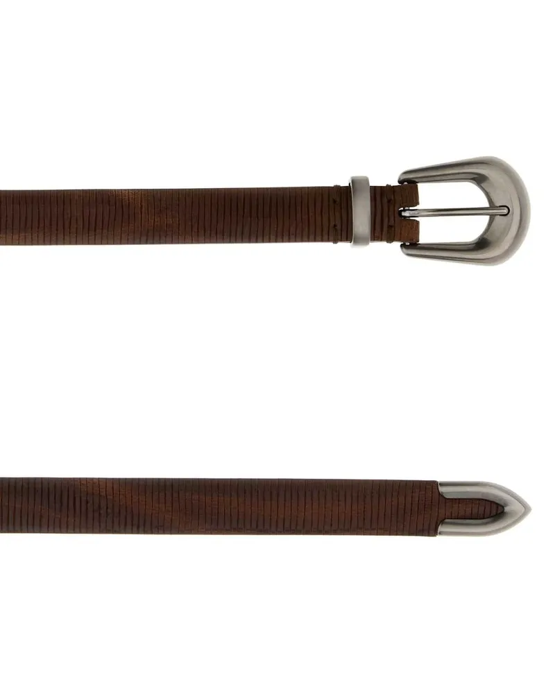 Brunello Cucinelli Belt — Brown Brown