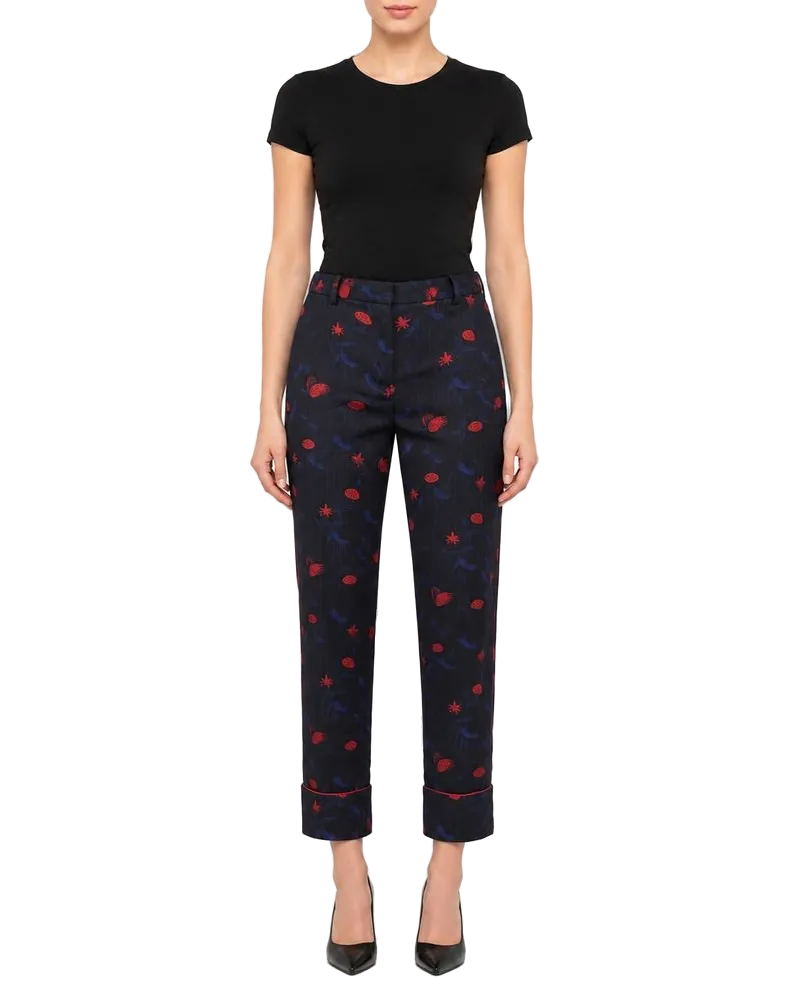 Pinko Women's Trousers Polyester Apparel - Trousers-Leggings Black Black
