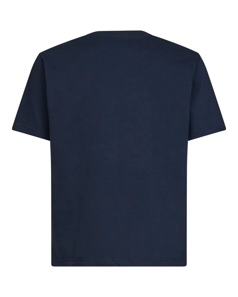 Etro Men's Cotton T-Shirt Blue T-Shirts And Polos Navy