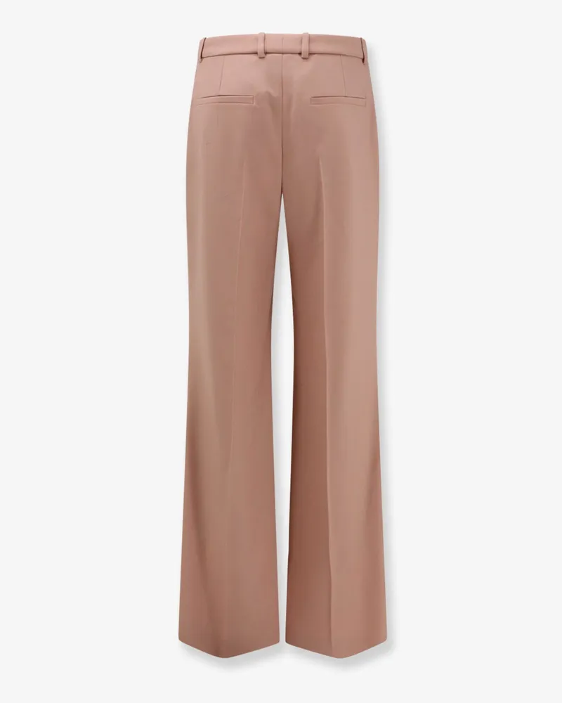 Chloé Women's Cotton Trousers Pink Pink