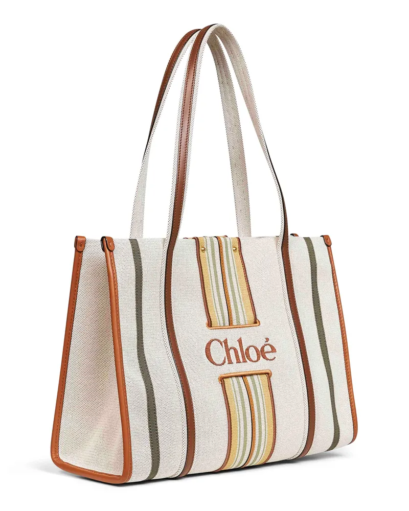Chloé Woody Loop Tote Bag — Multicolor Multicolor