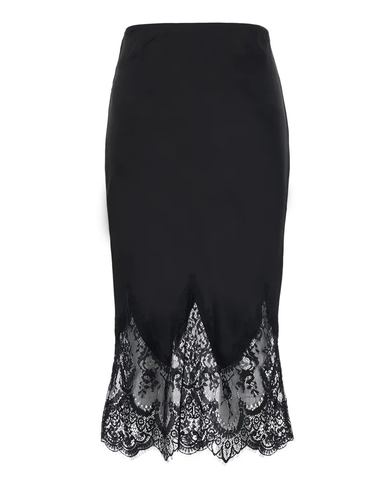 Norma Kamali Sable Skirt — Black Black