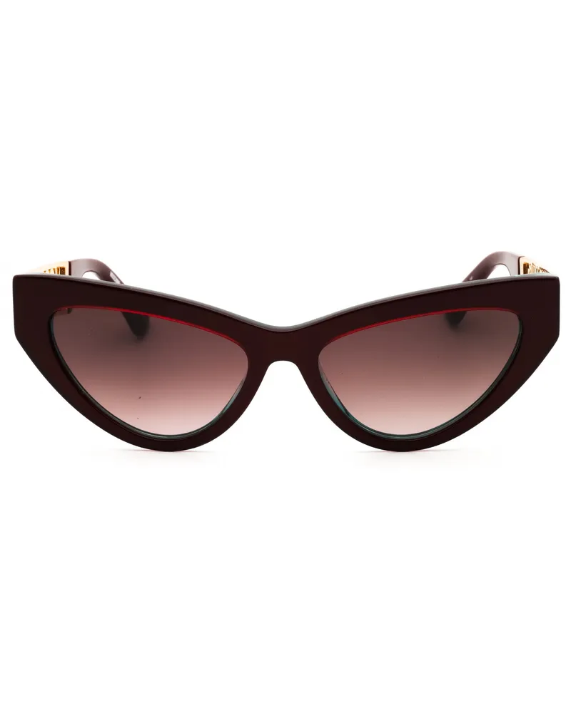 Moschino Women's Mos170-S Sunglasses Burgundy Burgundy