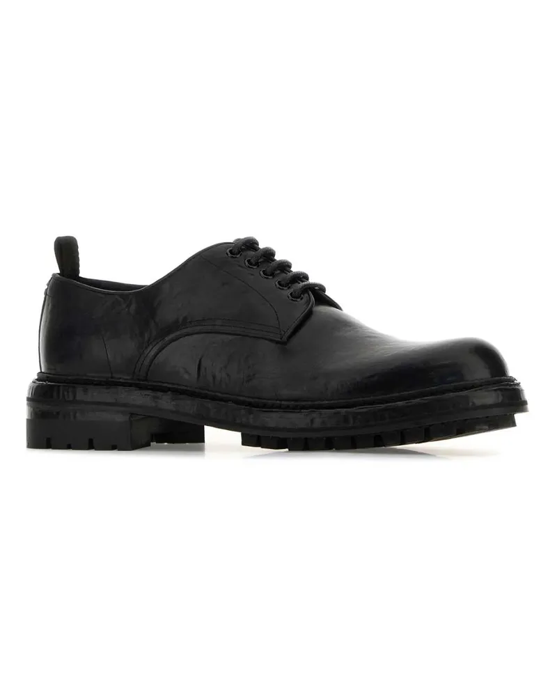 Dolce & Gabbana Men's Derby Black Calf Black