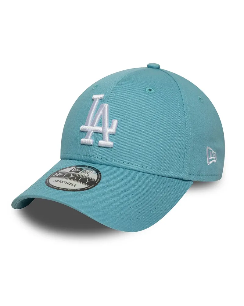New Era Unisex Baseball Cap 9forty Pastel Blue Cotton Hat Blue