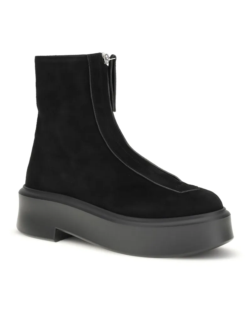 The Row Women's Leather Boots Black Black