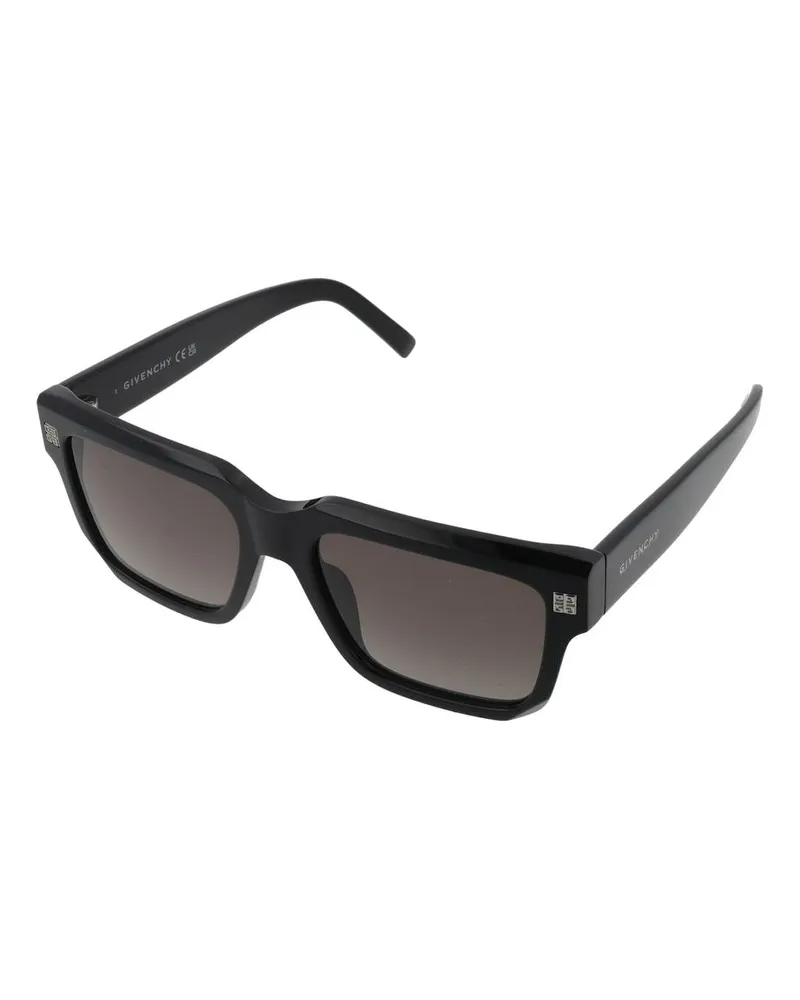 Givenchy GV40060I Rectangular Frame Sunglasses — Black Black