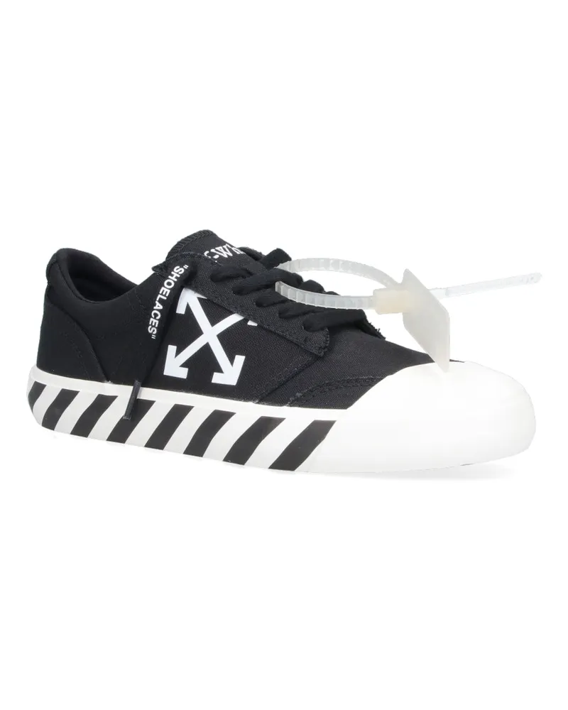 OFF-WHITE Men's Sneakers Black Upper: Cotton Black