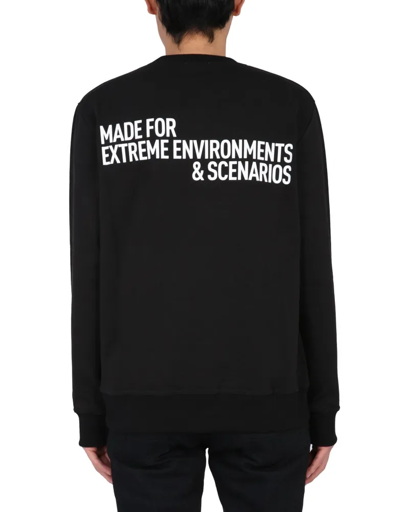 IH NOM UH NIT Crew Neck Cotton Sweatshirt — Black Black