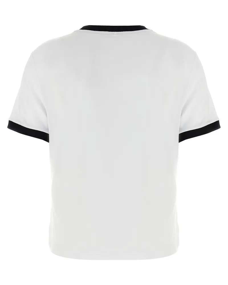 Versace Women's Bicolor Viscose T-Shirt White