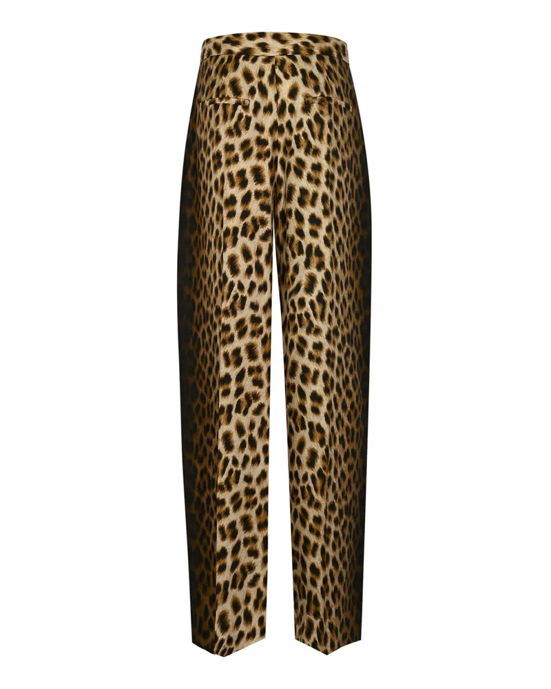 SPORTMAX Women's Trousers Silk, Camel Camel